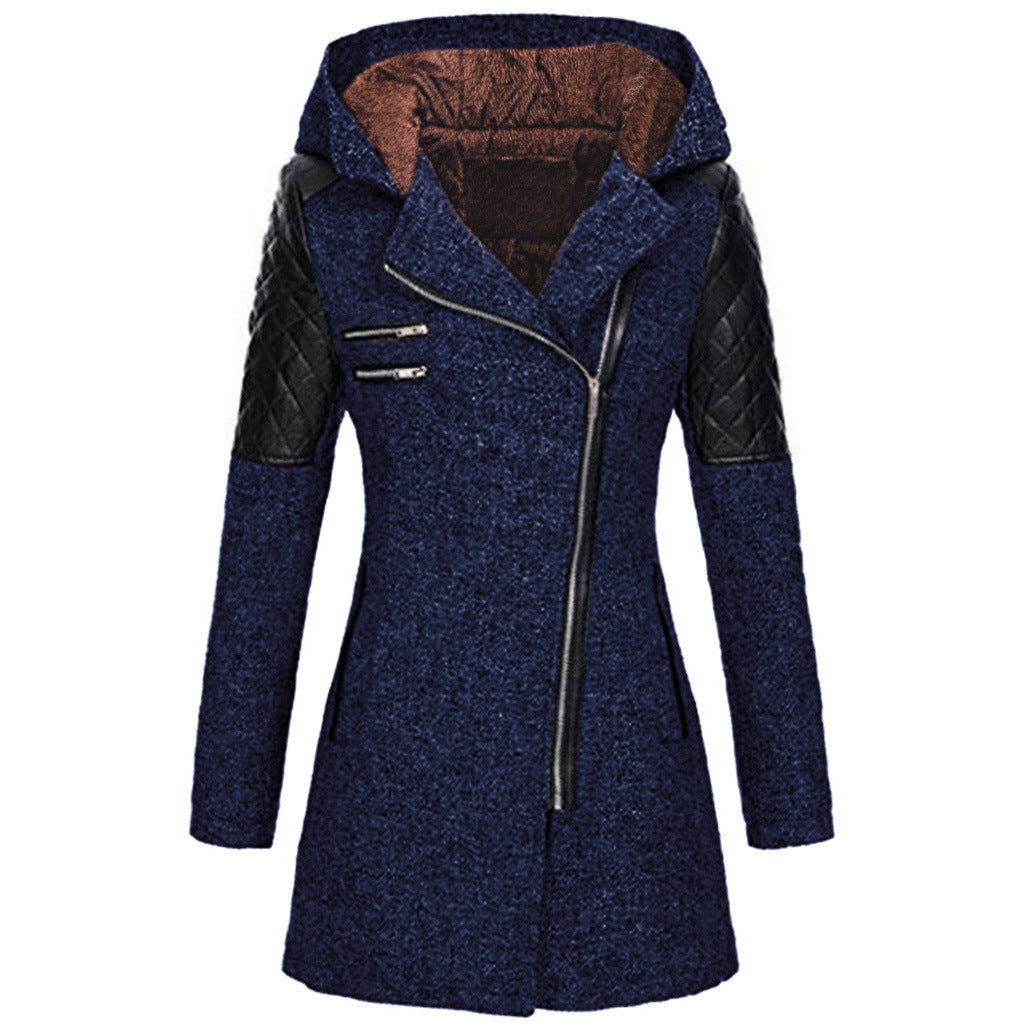 Khloe - Quilted Sleeve Coat-15563530305909-Nancy & Mae Savannah