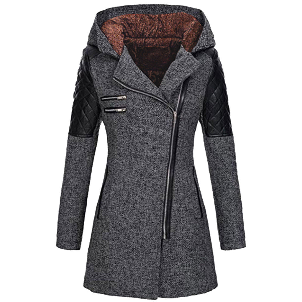 Khloe - Quilted Sleeve Coat-15563530305909-Nancy & Mae Savannah