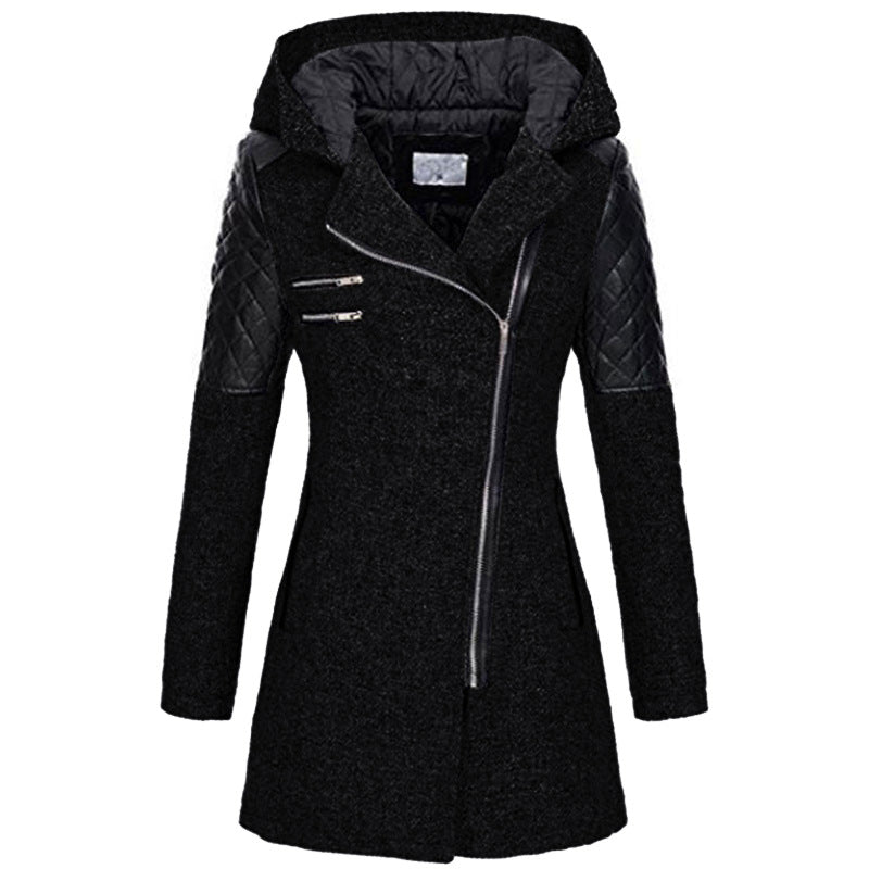 Khloe - Quilted Sleeve Coat-15563530305909-Nancy & Mae Savannah