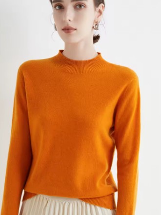 LALEI - Cozy Wool Mock Neck Sweater-15519827263861-Mirella Fiore