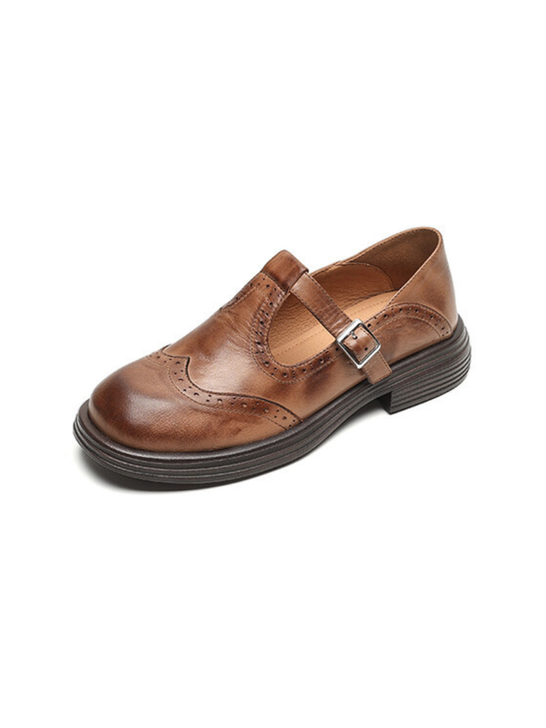 LARA - VINTAGE MARY JANE FLATS-15549014933877-Mirella Fiore