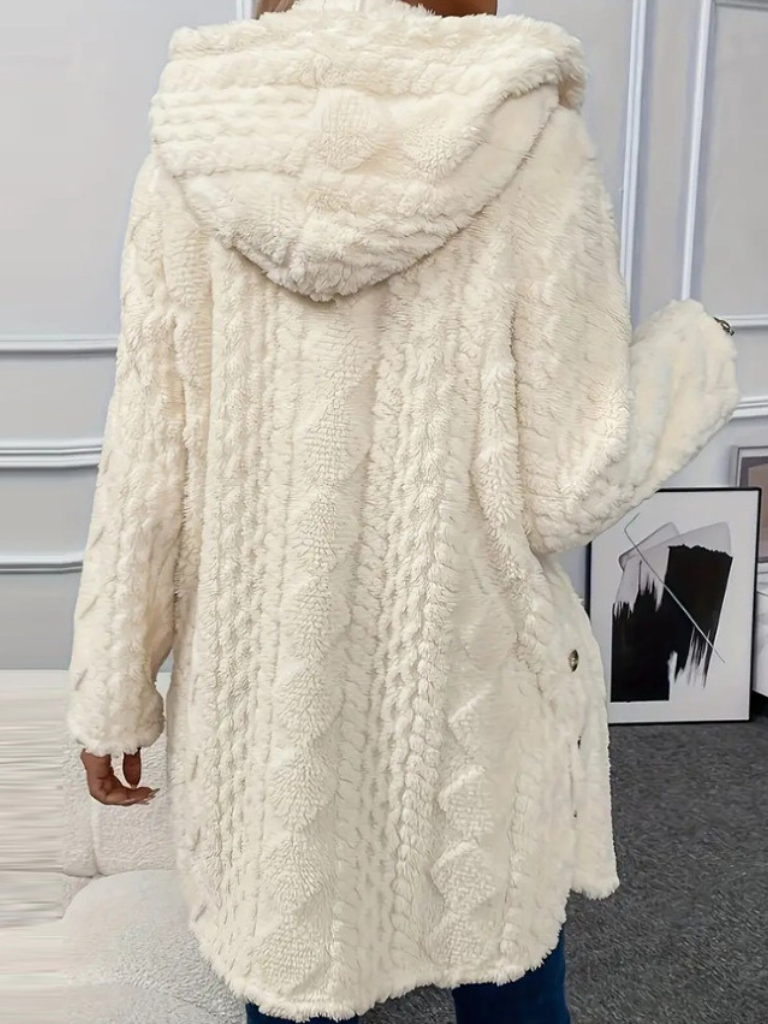 LAURA - HOODED CARDIGAN JACKET-15549013655925-Mirella Fiore