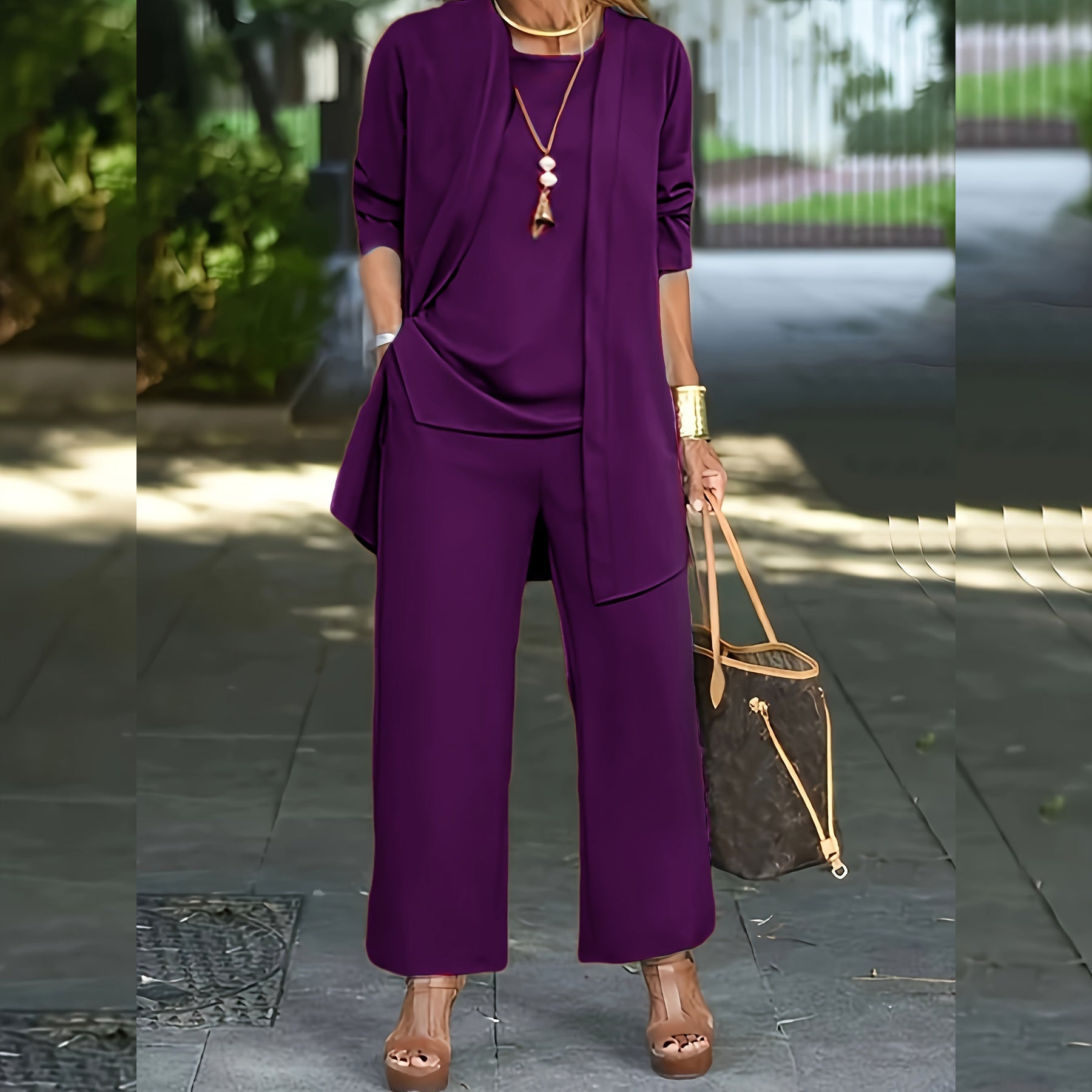 LAYLA - Stylish Chic Three-Piece Set-15519826739573-Nancy & Mae Savannah