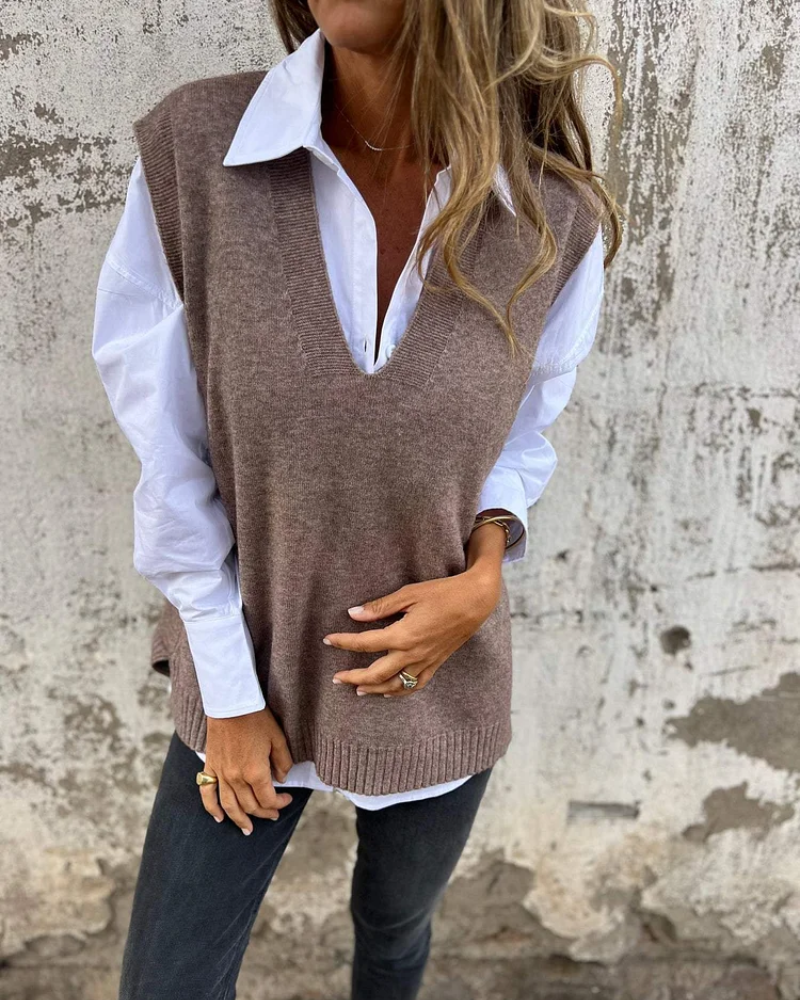 LEMI - Comfortable Knitted Cardigan-15519826837877-Mirella Fiore