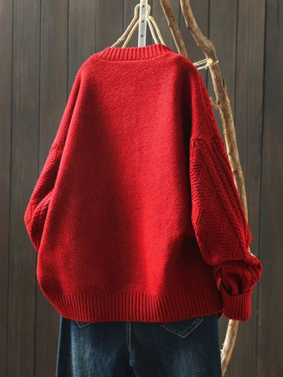 LORENZA - CABLE CARDIGAN-15519212274037-Mirella Fiore