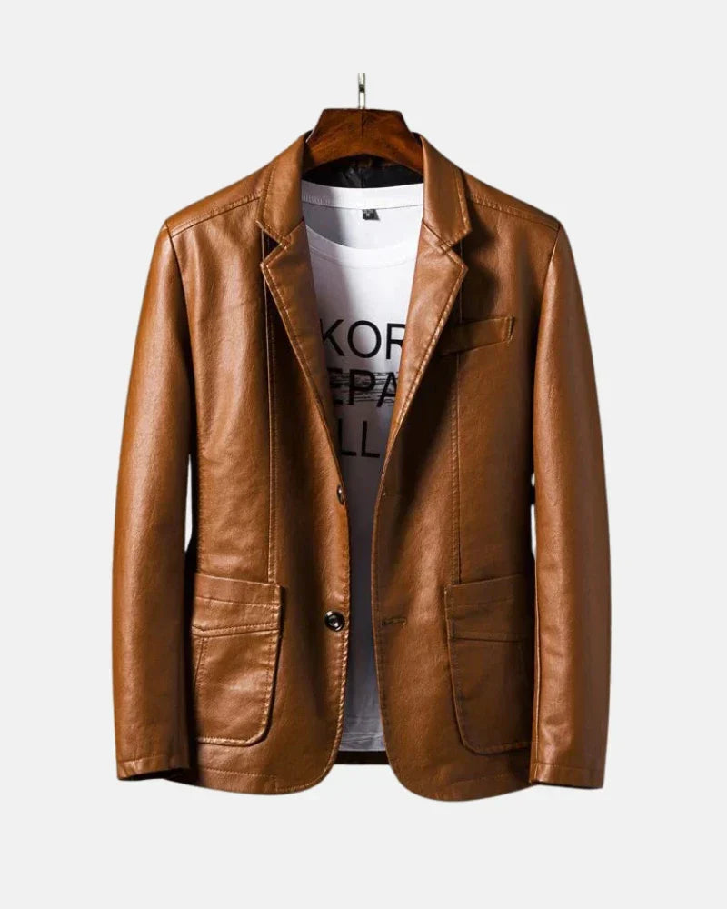 Lagerfeld Leather Jacket-15553365672309-Mirella Fiore