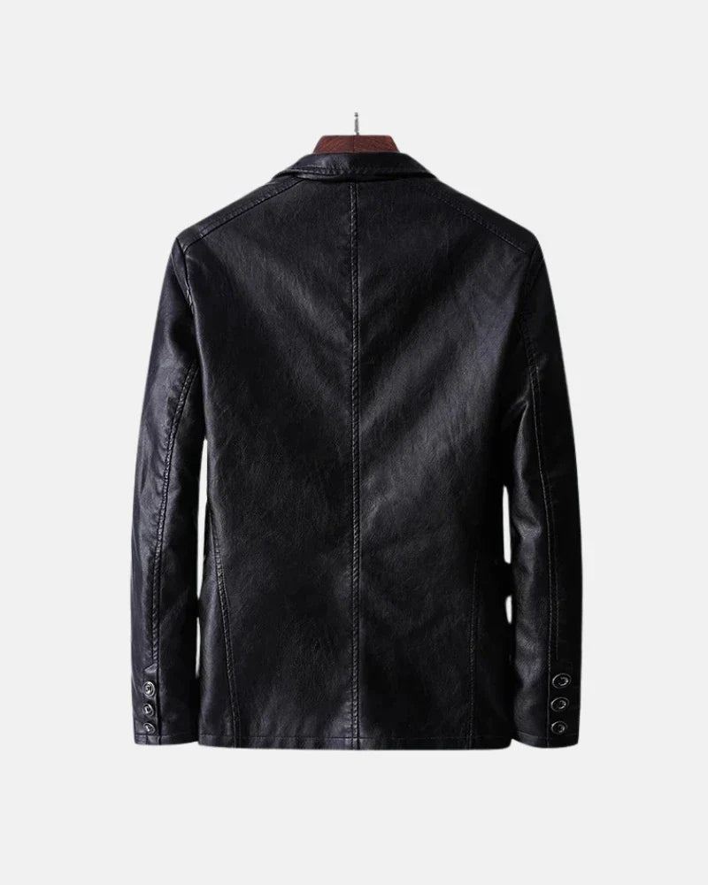 Lagerfeld Leather Jacket-15553365672309-Mirella Fiore