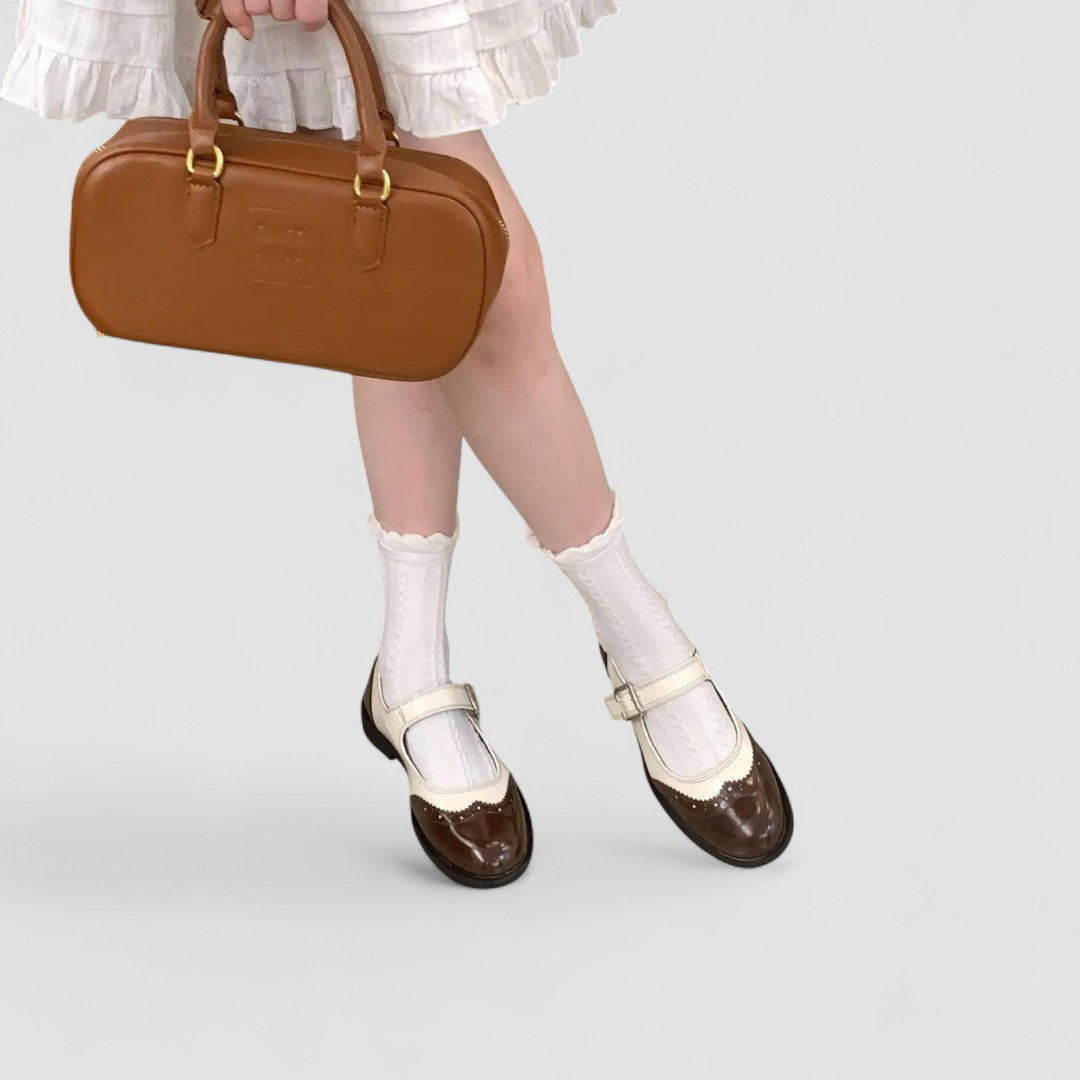 Laura - Orthopaedic Mary Jane Shoes-15519661556085-Nancy & Mae Savannah