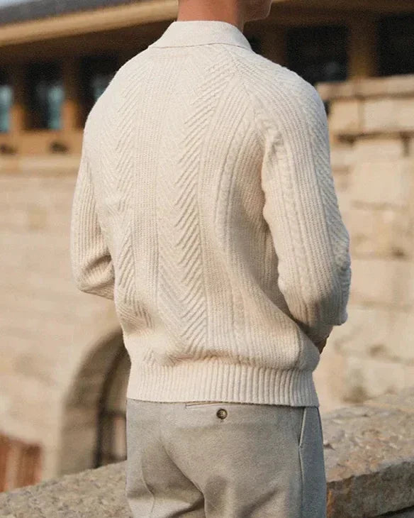 Laurent Knitted Polo-15553365410165-Mirella Fiore