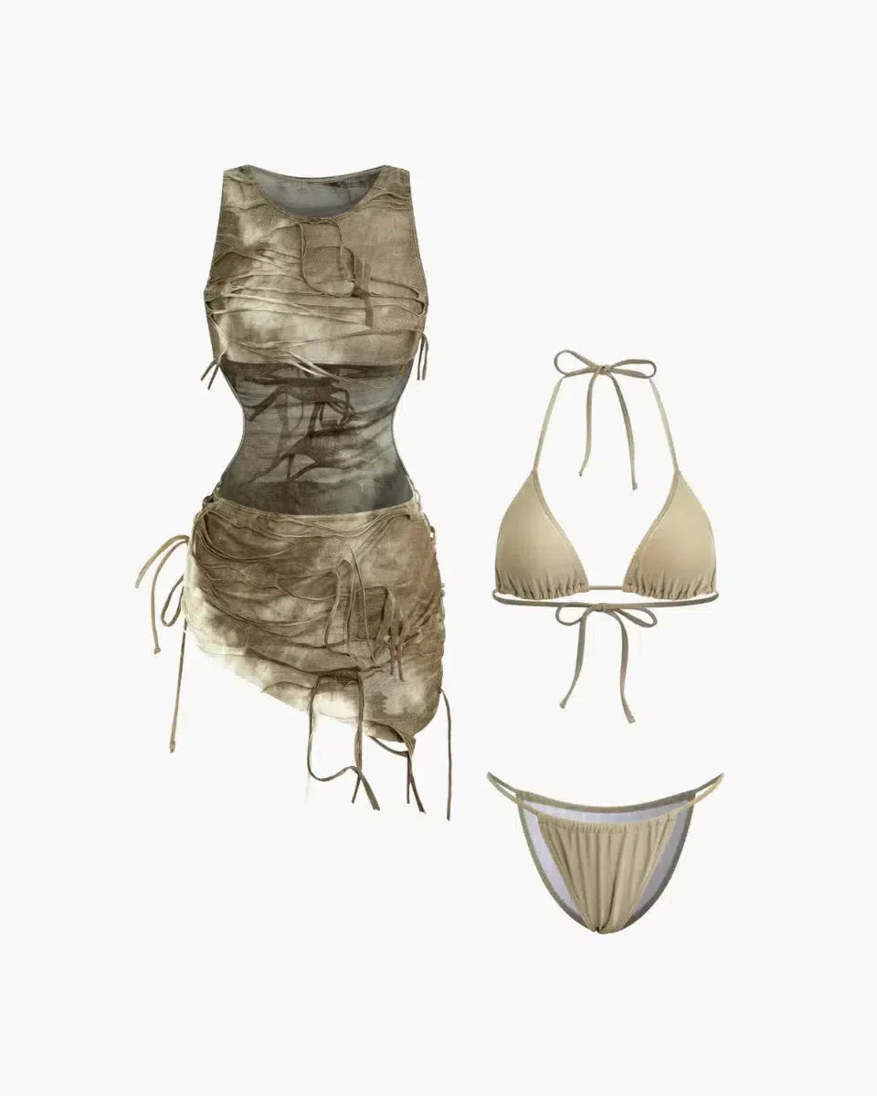 Lazina – Vibrant colors – Tie-dye bikini set-15133653664117-Nancy & Mae Savannah