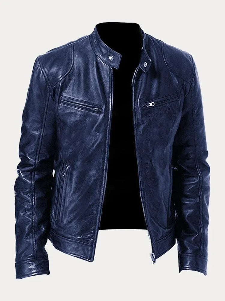 Leather Jacket-15519103222133-Mirella Fiore
