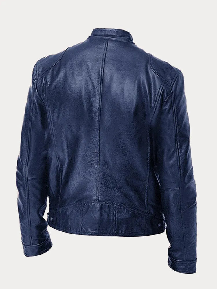 Leather Jacket-15519103222133-Mirella Fiore
