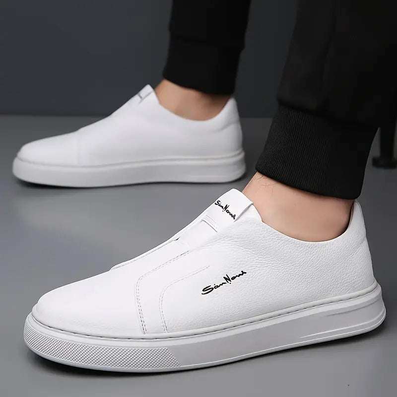 Leather Slip-On Shoes-15553981874549-Nancy & Mae Savannah