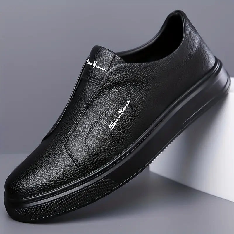 Leather Slip-On Shoes-15553981874549-Nancy & Mae Savannah