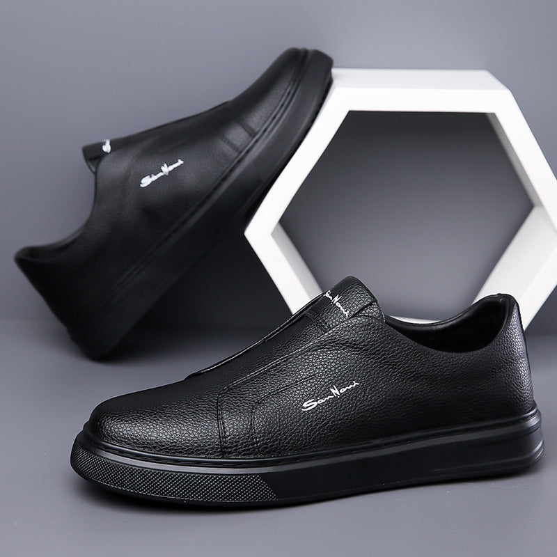 Leather Slip-On Shoes-15553981874549-Nancy & Mae Savannah