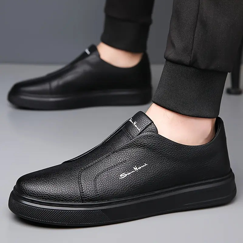 Leather Slip-On Shoes-15553981874549-Nancy & Mae Savannah