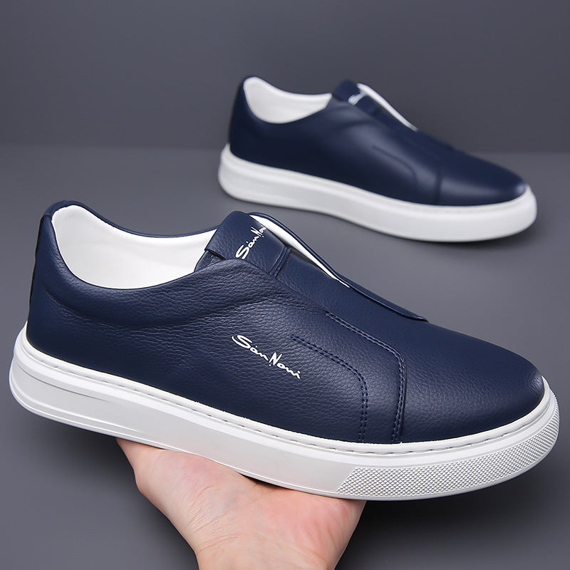 Leather Slip-On Shoes-15553981874549-Nancy & Mae Savannah