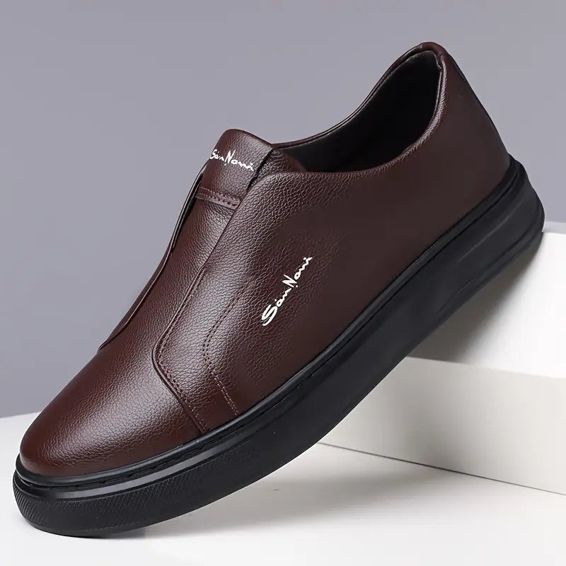 Leather Slip-On Shoes-15553981874549-Nancy & Mae Savannah