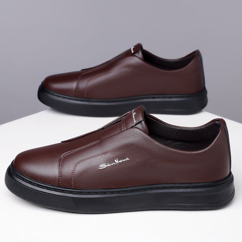 Leather Slip-On Shoes-15553981874549-Nancy & Mae Savannah