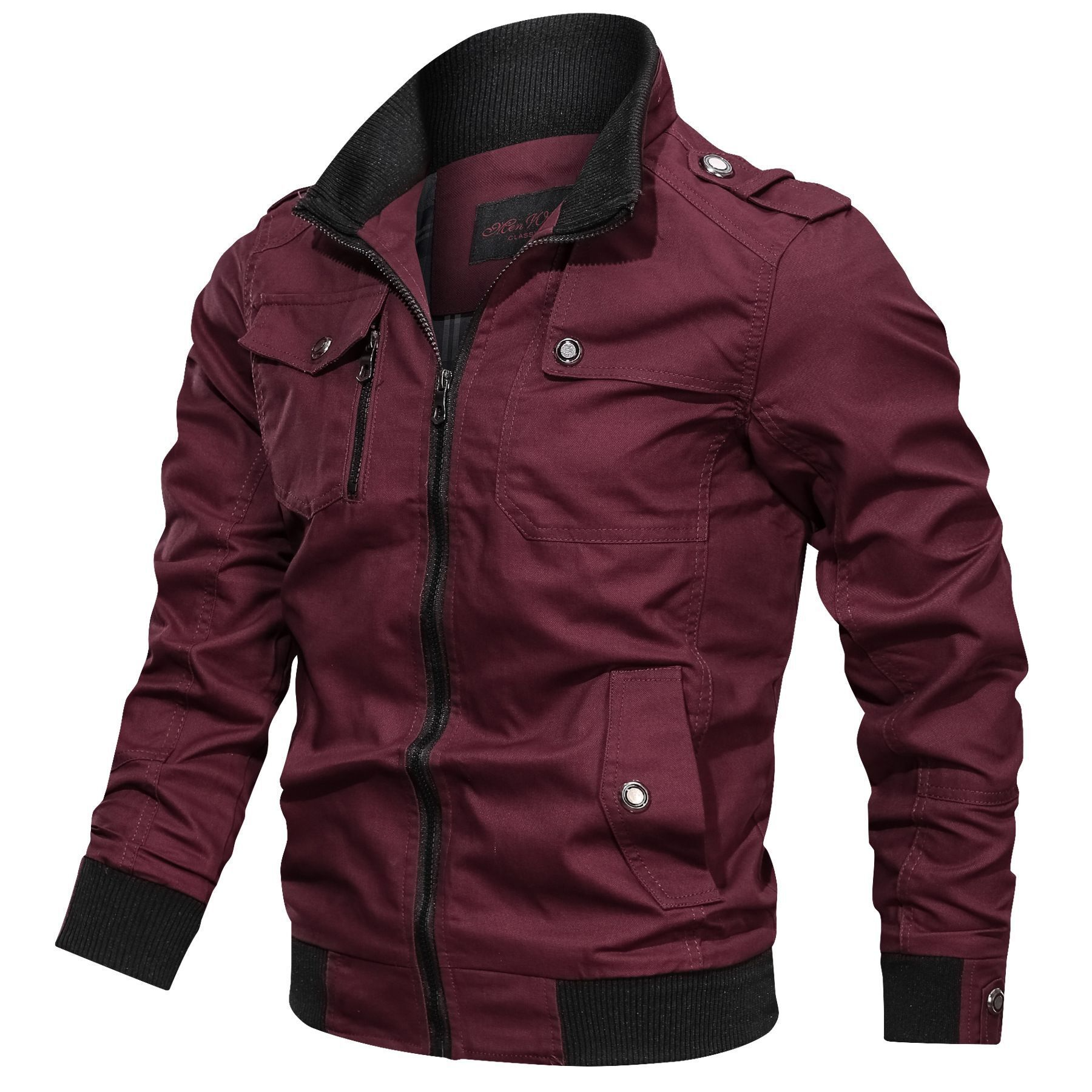 Liam - Casual Cargo Combat Winter Jacket-15551926042997-Mirella Fiore