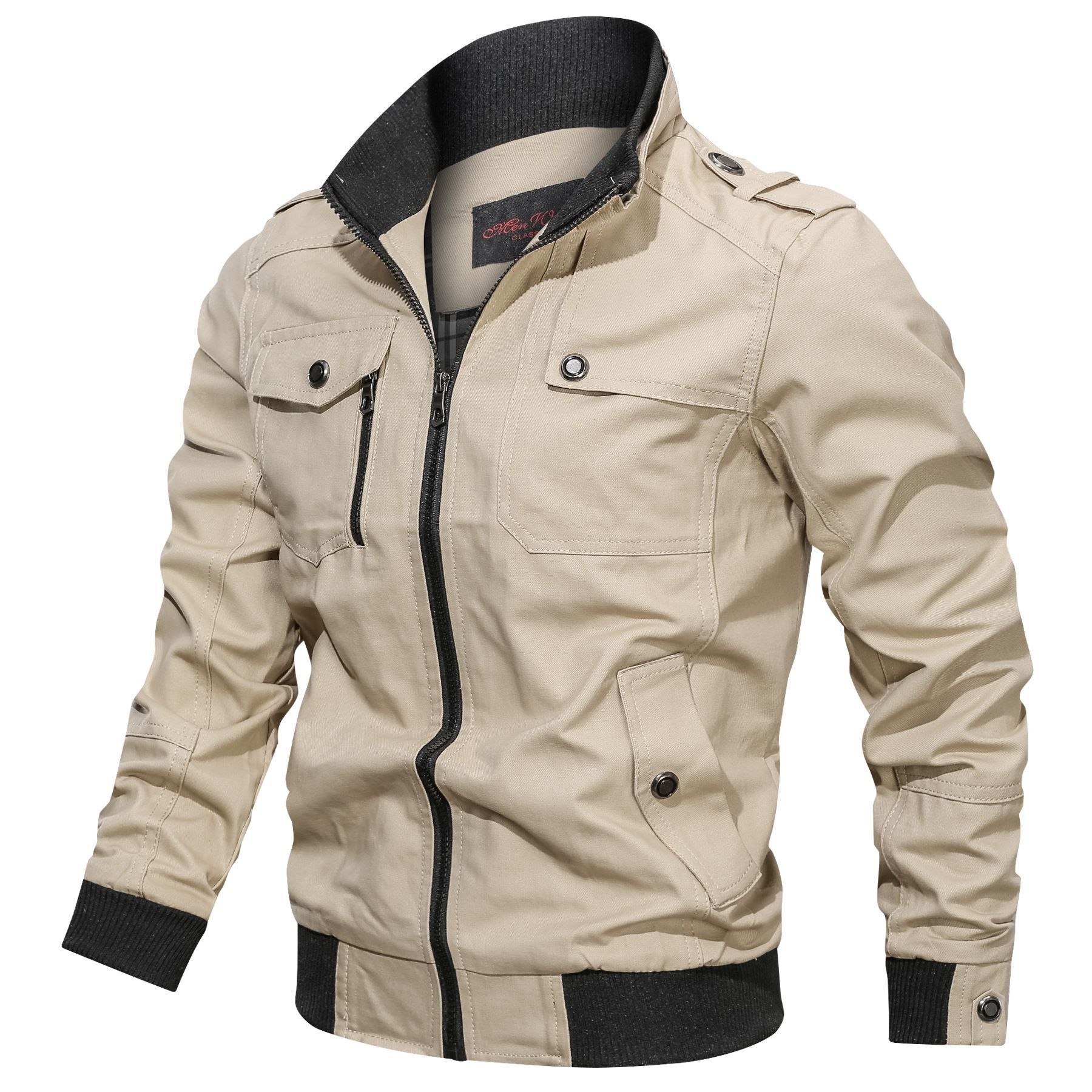 Liam - Casual Cargo Combat Winter Jacket-15551926042997-Mirella Fiore