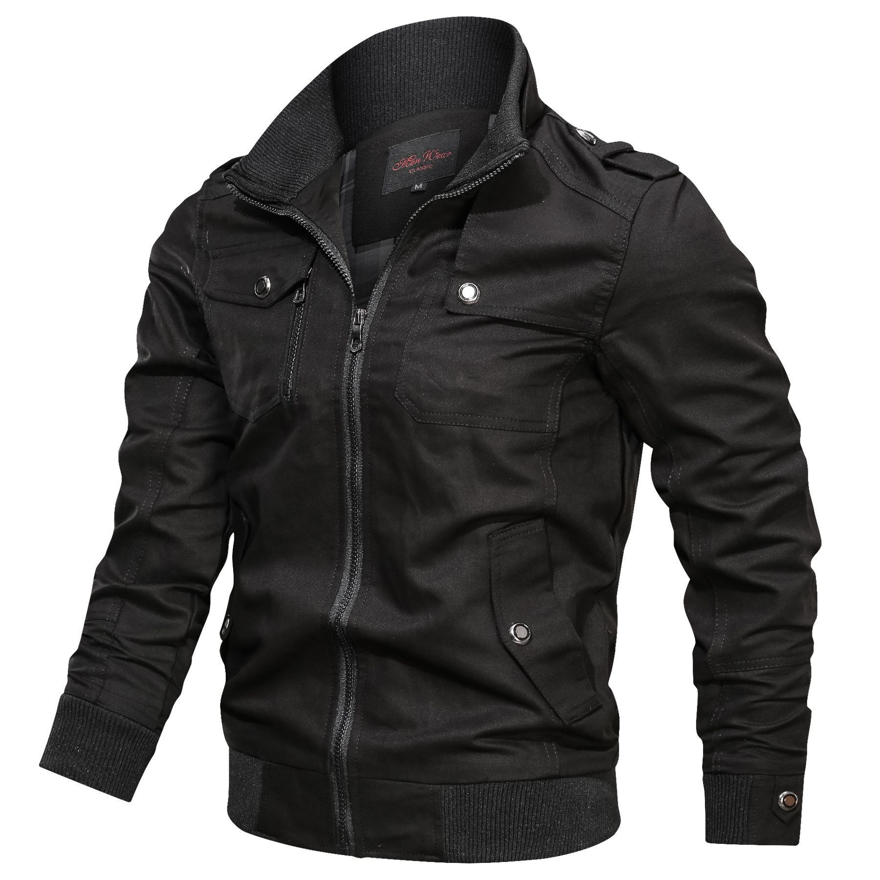 Liam - Casual Cargo Combat Winter Jacket-15551926042997-Mirella Fiore
