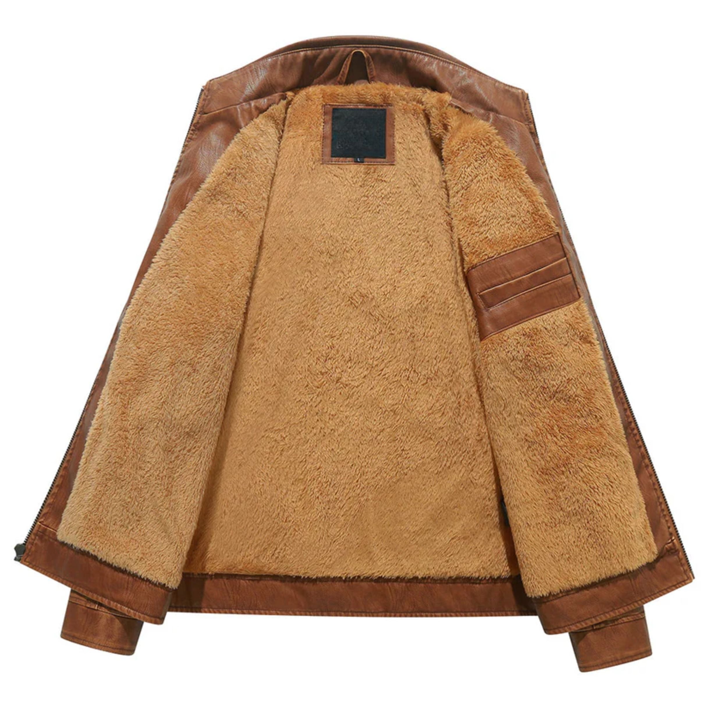 Liam - Fleece Biker Jacket-15551926829429-Nancy & Mae Savannah