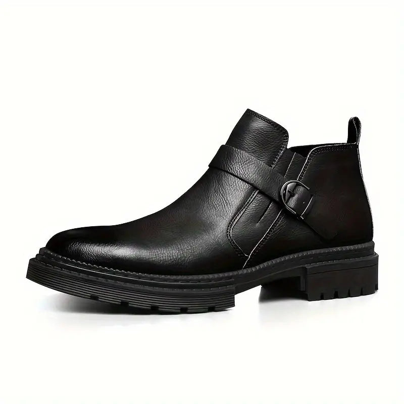 Liam - Leather Ranger Boots for Men-15550770381173-Mirella Fiore