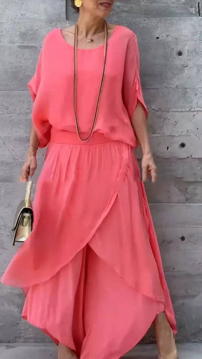 Lila - Chic Two-Piece Set-15549008773493-Mirella Fiore