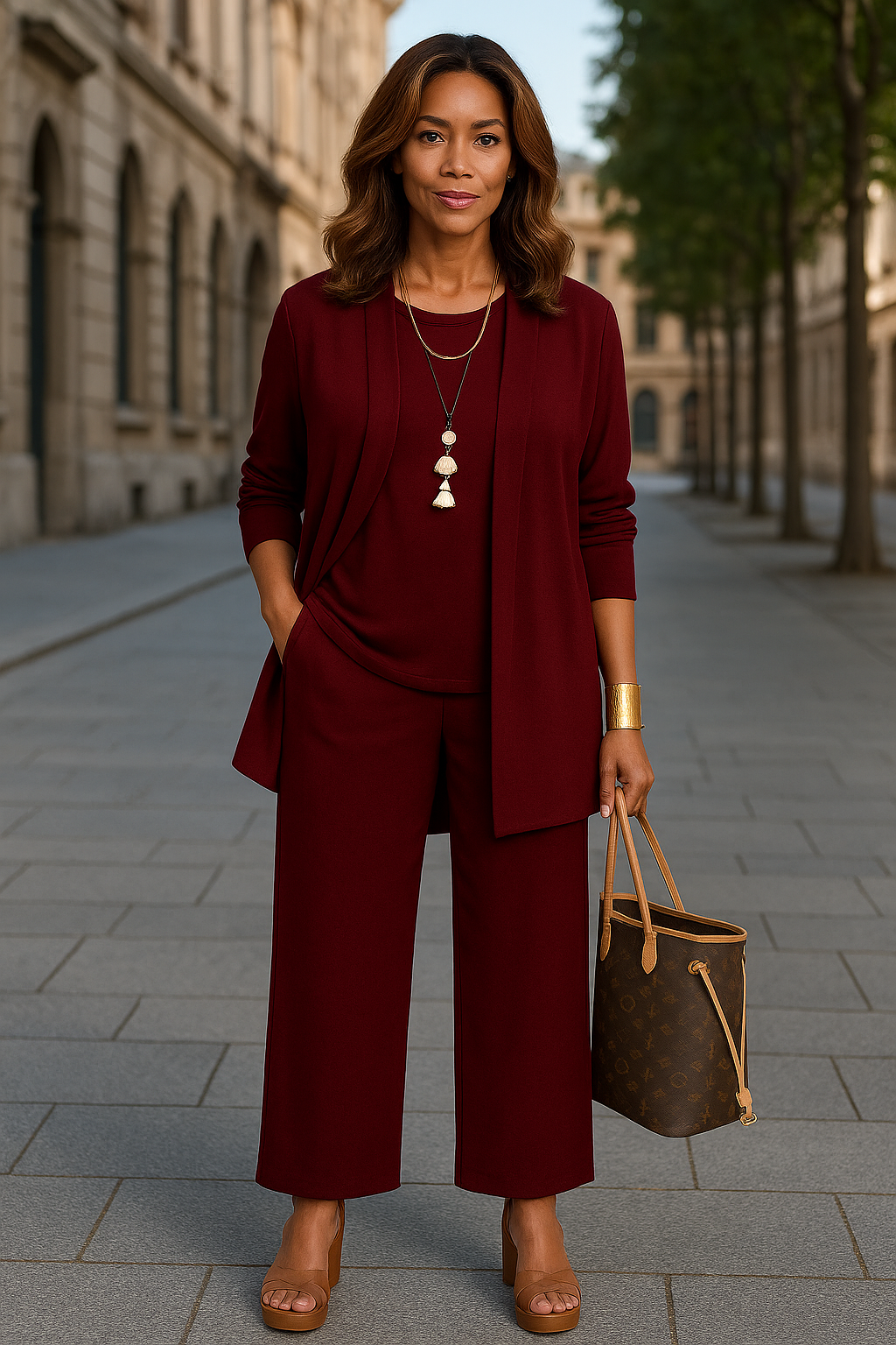 Lila - Elegant Three-Piece Outfit-15549008314741-Mirella Fiore