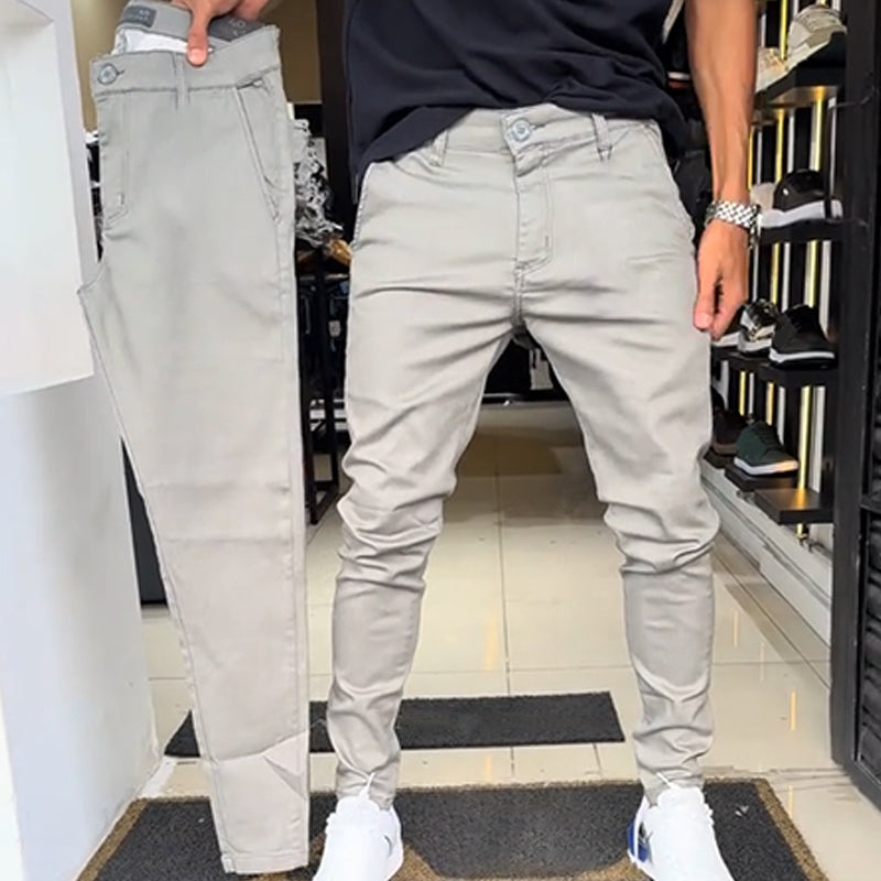 Lio | Slim-Fit Trousers-15553982693749-Nancy & Mae Savannah