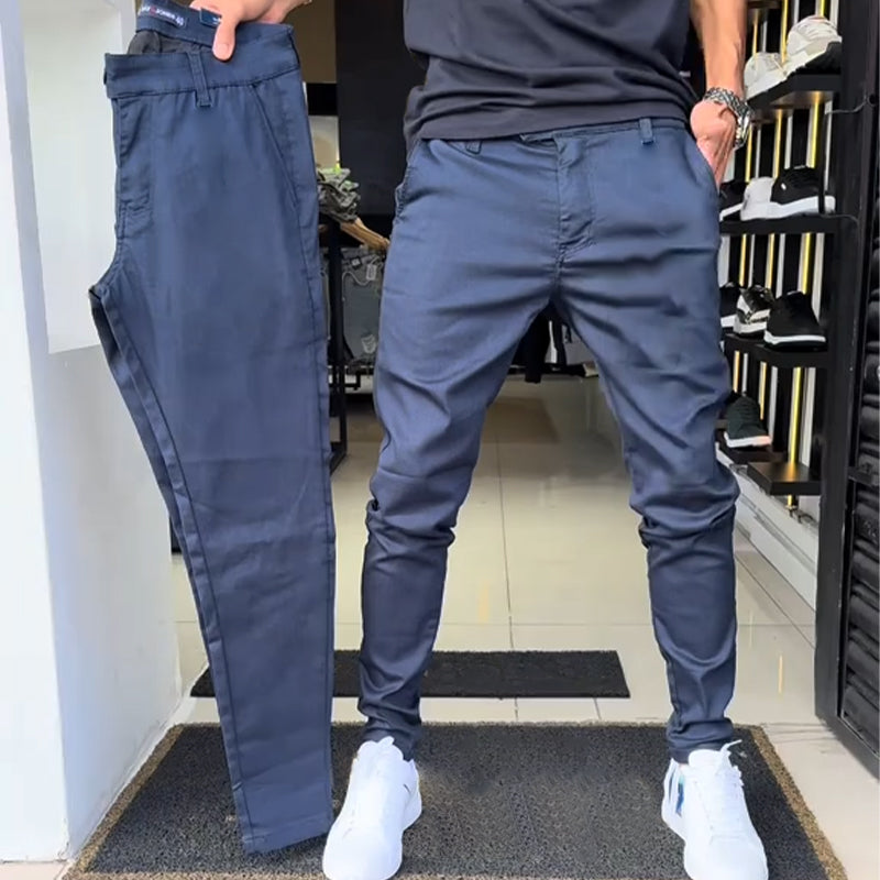 Lio | Slim-Fit Trousers-15553982693749-Nancy & Mae Savannah