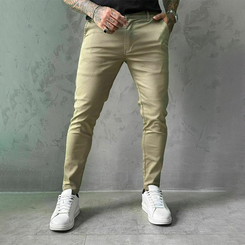 Lio | Slim-Fit Trousers-15553982693749-Nancy & Mae Savannah