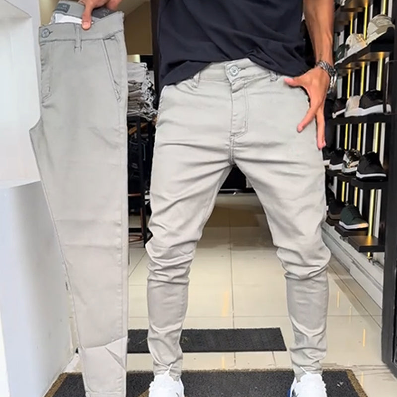 Lio | Slim-Fit Trousers-15553982693749-Nancy & Mae Savannah