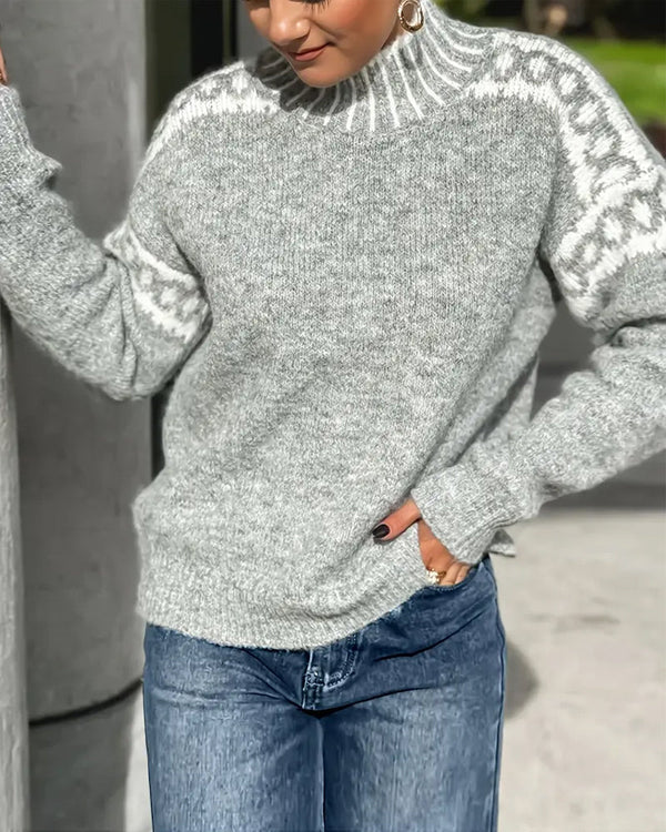 Liv - Soft Knit Sweater-15554627043701-Mirella Fiore