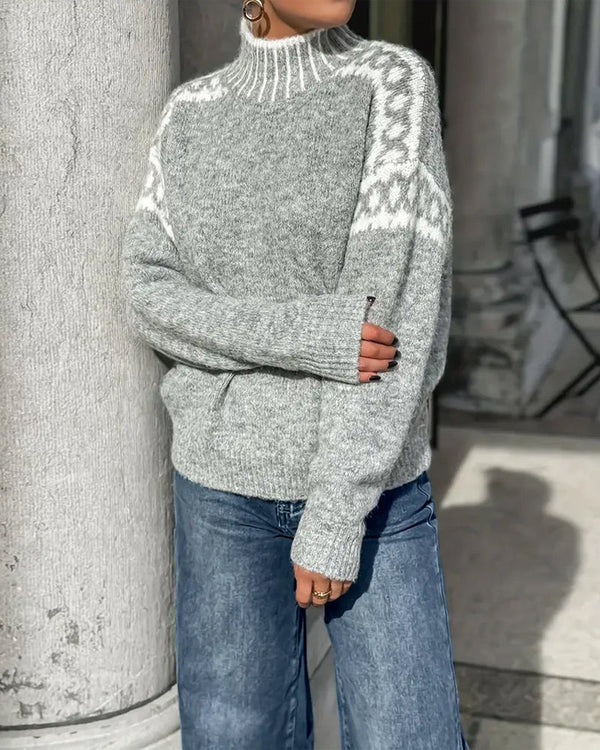 Liv - Soft Knit Sweater-15554627043701-Mirella Fiore