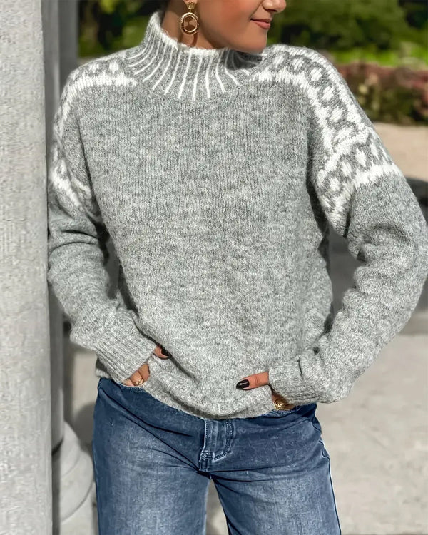 Liv - Soft Knit Sweater-15554627043701-Mirella Fiore