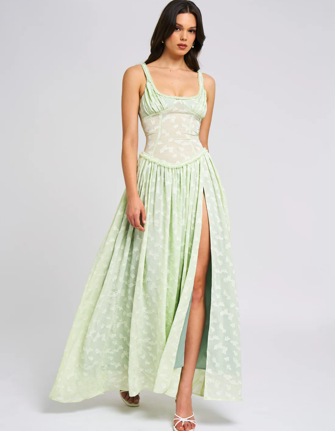 Livie – Floral pattern – Maxi dress-15219797655925-Mirella Fiore