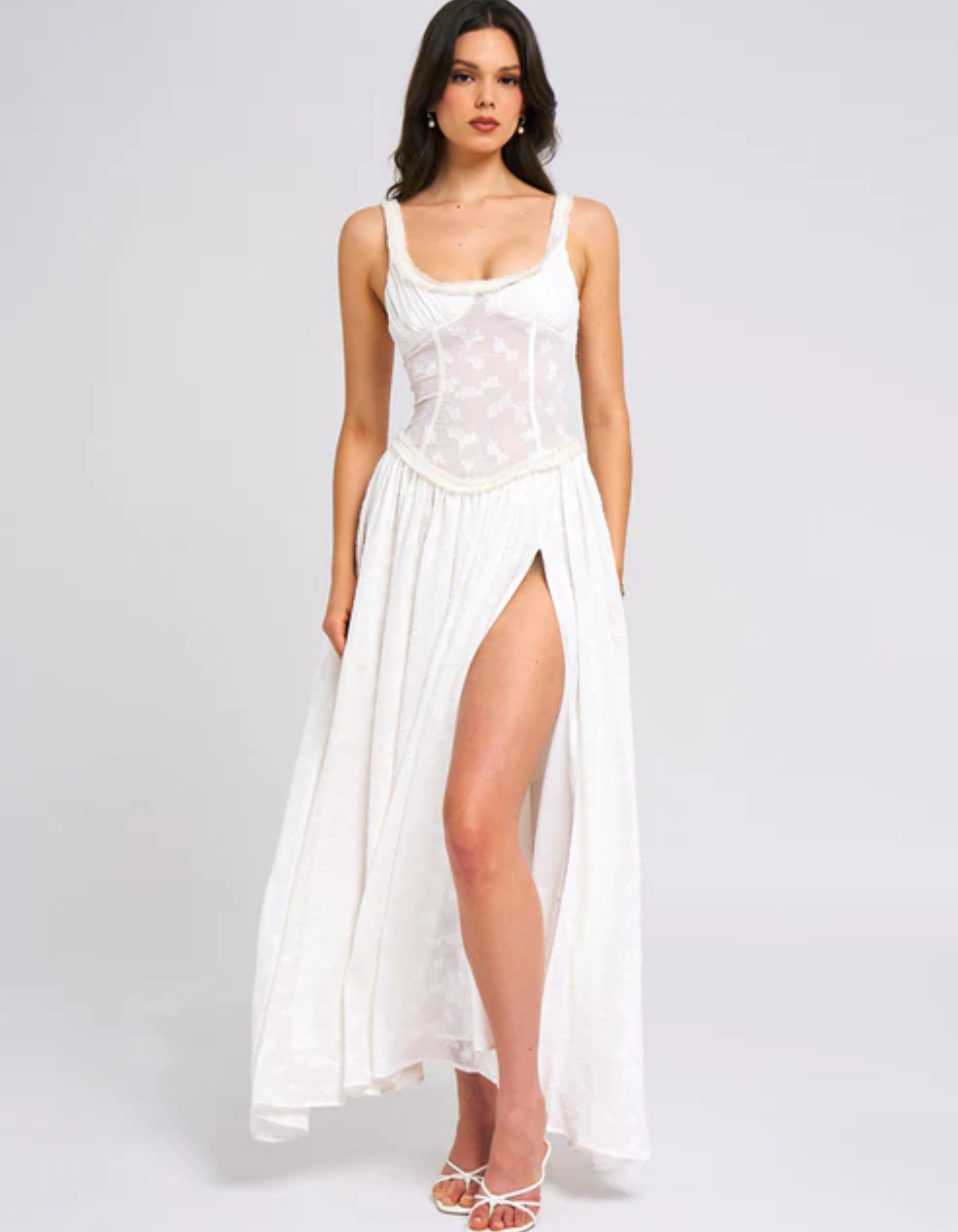 Livie – Floral pattern – Maxi dress-15219797655925-Mirella Fiore