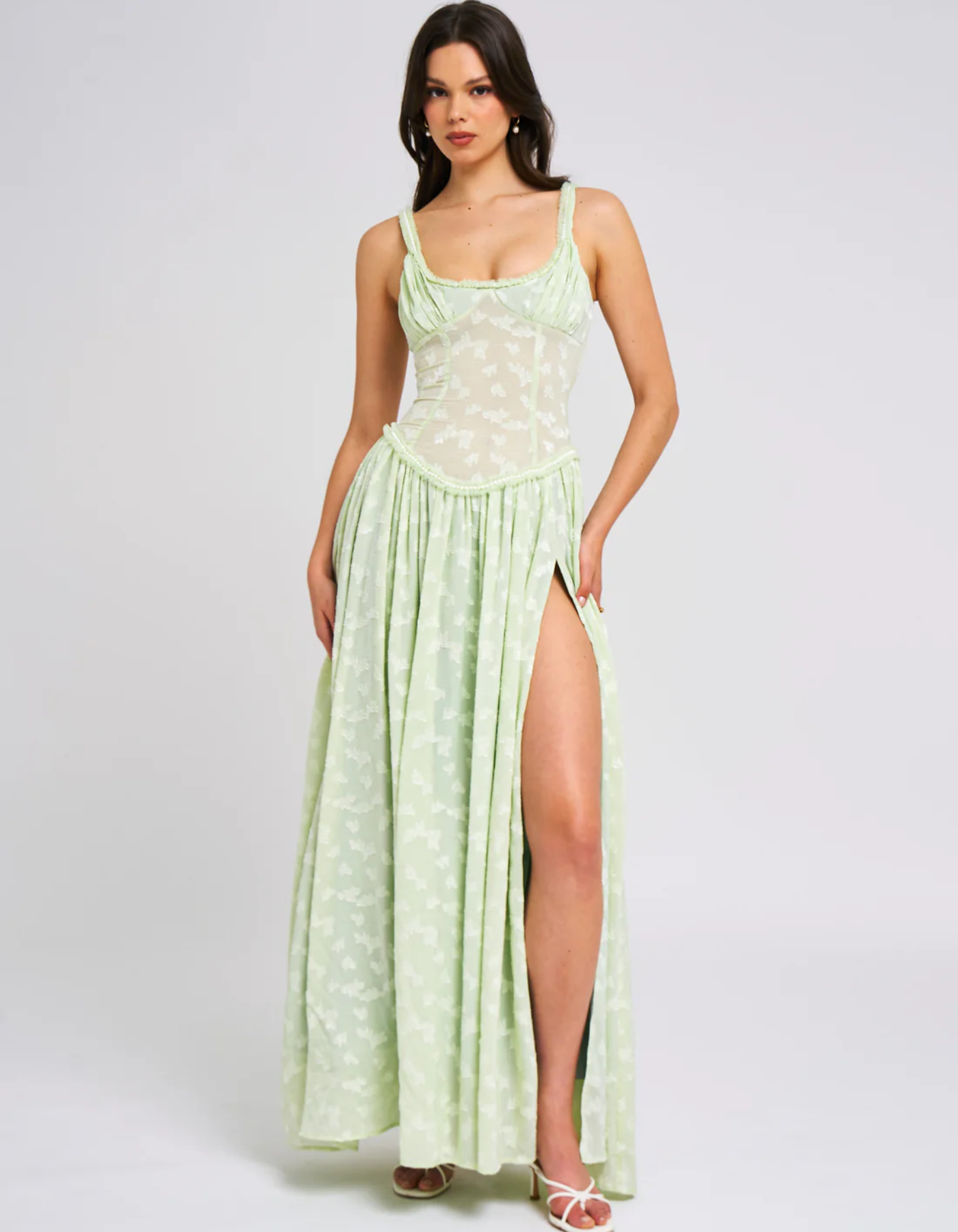 Livie – Floral pattern – Maxi dress-15219797655925-Mirella Fiore