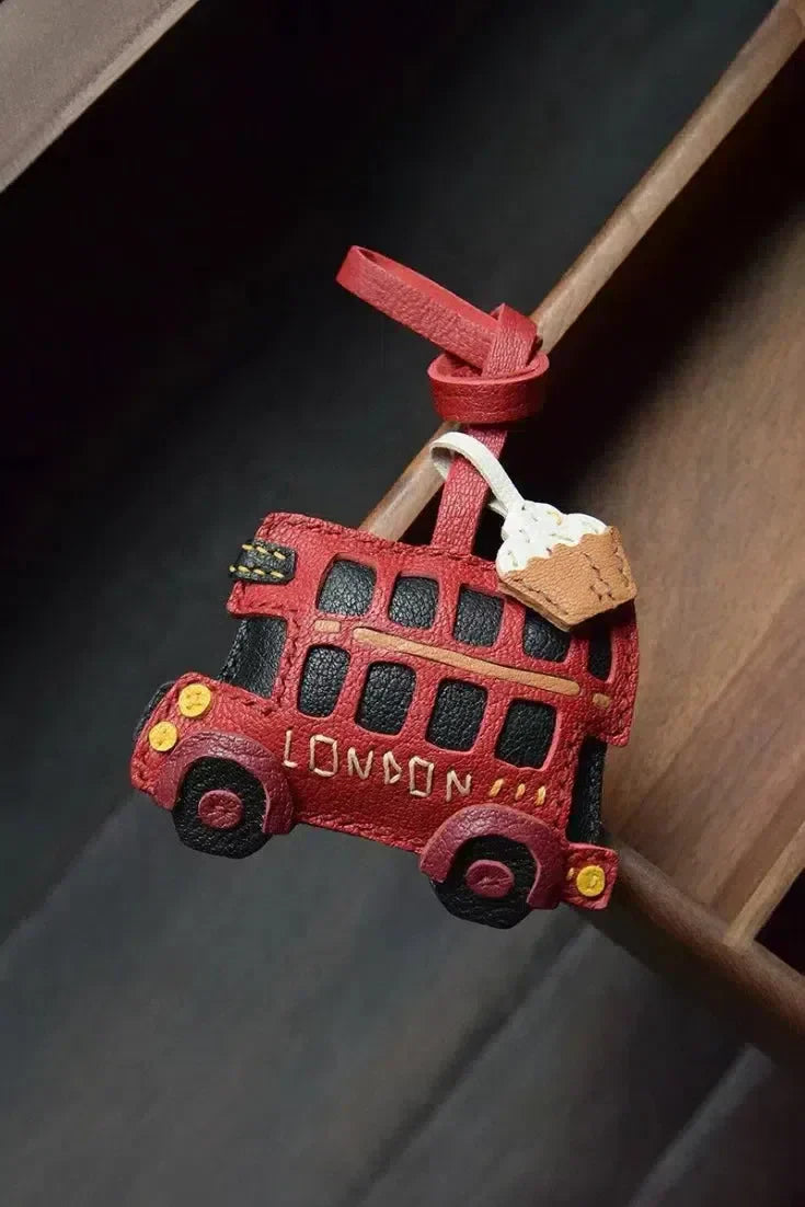 London Bus – Classic design – Bag Charm-15133606871413-Nancy & Mae Savannah