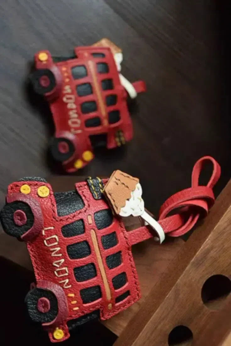London Bus – Classic design – Bag Charm-15133606871413-Nancy & Mae Savannah