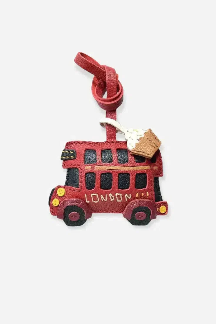 London Bus – Classic design – Bag Charm-15133606871413-Nancy & Mae Savannah