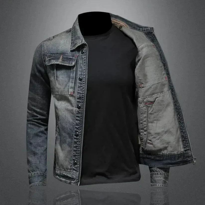 Louis - Denim Jacket Cooper-15553979613557-Nancy & Mae Savannah