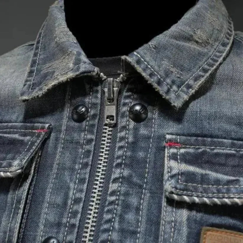 Louis - Denim Jacket Cooper-15553979613557-Nancy & Mae Savannah