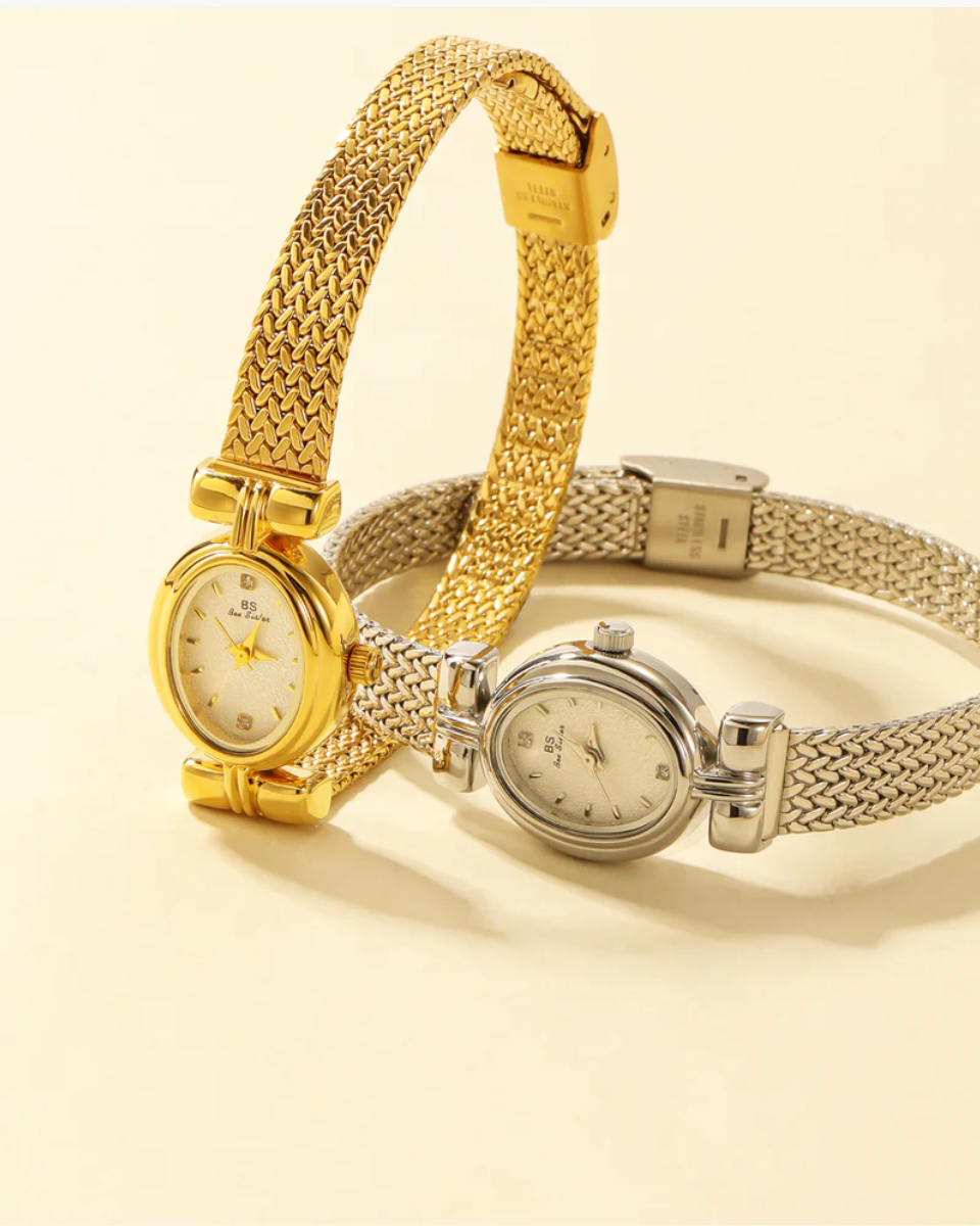 Lucienne – Woven design – Bracelet watch-15233937604981-Nancy & Mae Savannah