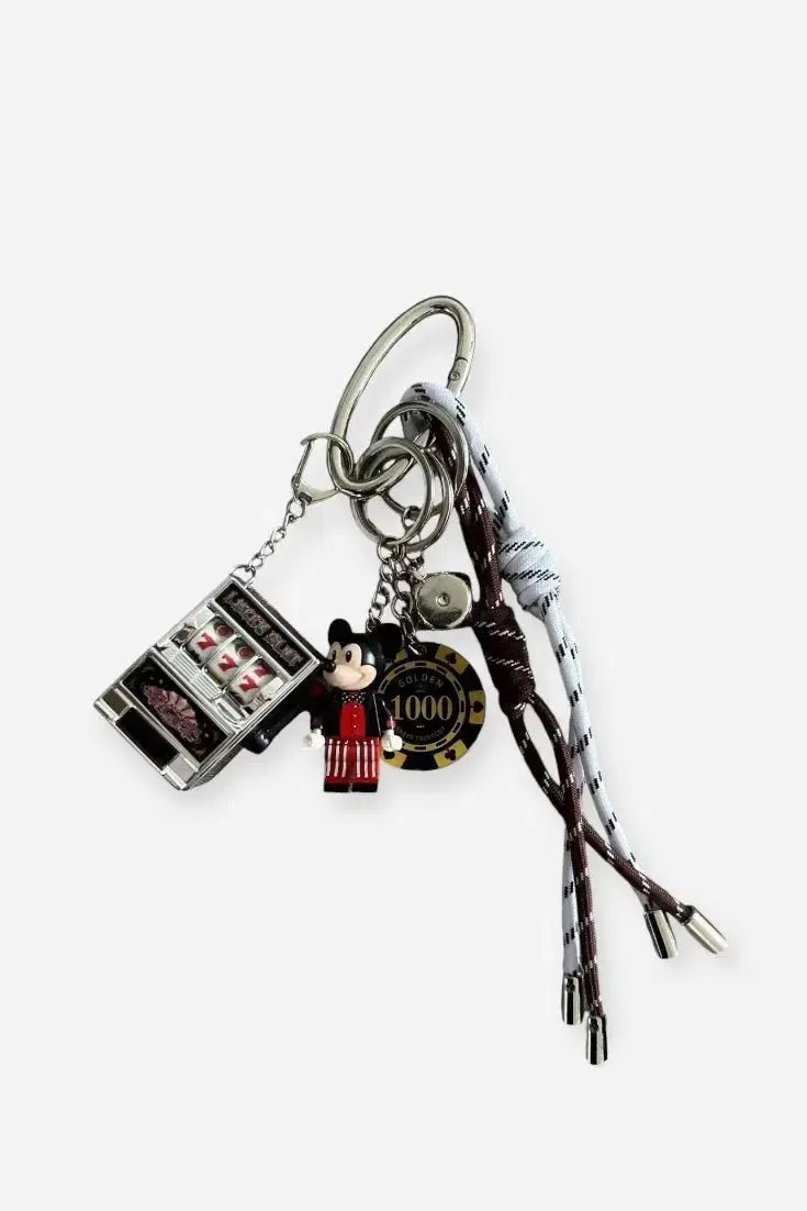 Lucky Slot – Playful design – Bag charm-15133606674805-Nancy & Mae Savannah