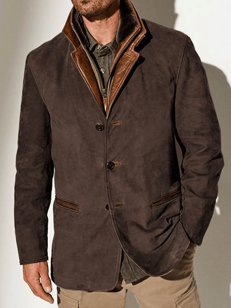 Luke - Men's Vintage Blazer-15551926206837-Nancy & Mae Savannah