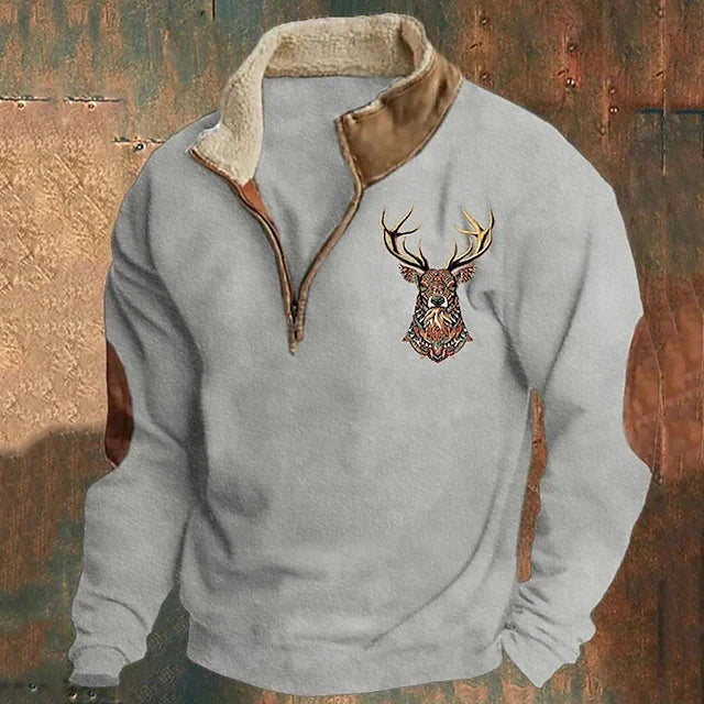 Luke | Sweater with Deer Detail-15553982660981-Nancy & Mae Savannah
