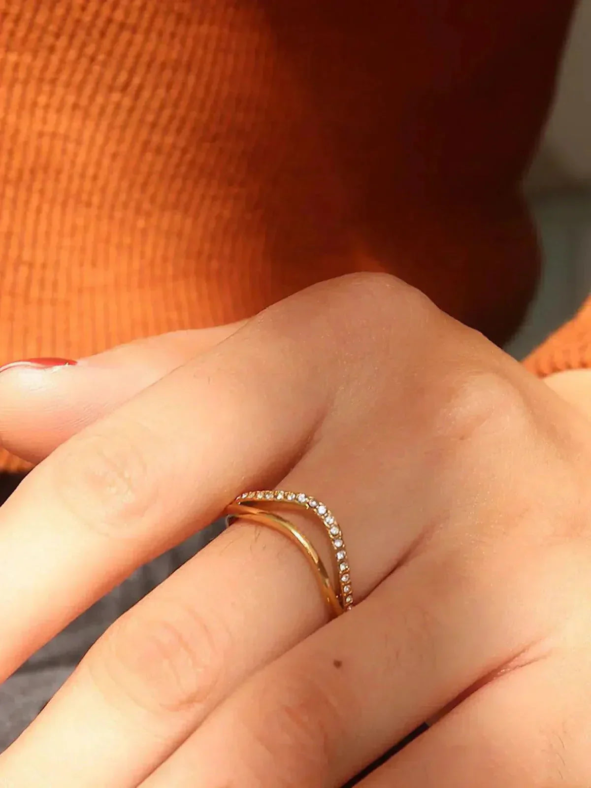 Lumarée – Wave pattern – Glitter ring-15227807138165-Mirella Fiore